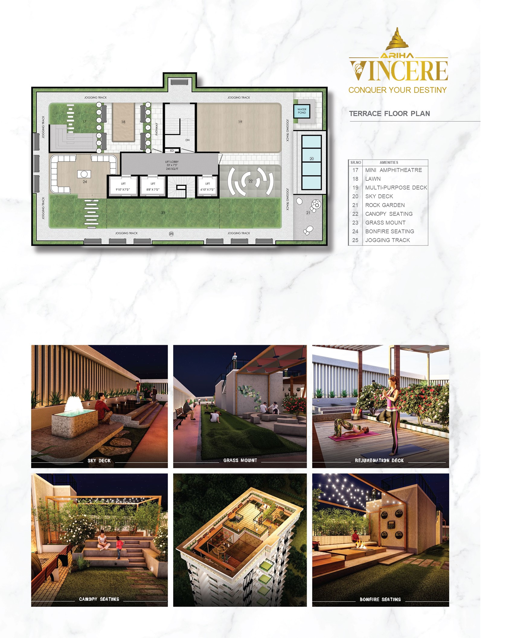 Ariha Vincere Goregaon (2) Rishabraj opulence Goregaon West Amenities